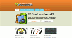 Desktop Screenshot of ipgeolocationapi.org